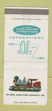 Matchbook Cover - Railroadmen's Savings Loan 1957 Indianapolis IN #1 30 Strike