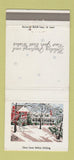 Matchbook Cover - Railroadmen's Savings Loan Indianapolis IN #2 30 Strike