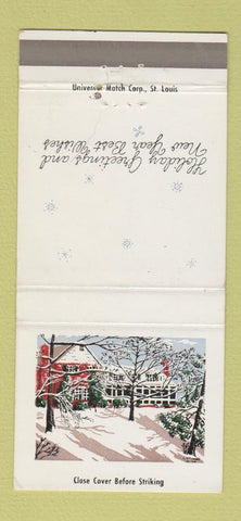 Matchbook Cover - Railroadmen's Savings Loan Indianapolis IN #2 30 Strike