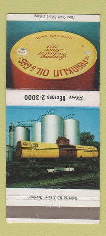 Matchbook Cover - Franklin Oil Corp Bedford OH 30 Strike