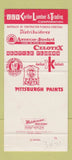 Matchbook Cover - Caribe Lumber Trading San Juan Puerto Rico 30 Strike
