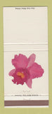 Matchbook Cover - Neill Greenhouses Flowers Cleveland OH Carmel IN  30 Strike