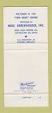Matchbook Cover - Neill Greenhouses Flowers Cleveland OH Carmel IN  30 Strike