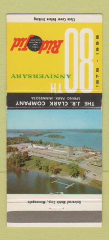 Matchbook Cover - JR Clark Company Spring Park MN Rid Jid 30 Strike