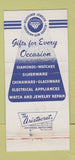 Matchbook Cover - Goulding's Jewelry Alton IL 1952 30 Strike