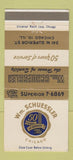Matchbook Cover - Wm Schuessler Chicago IL 1953 Fibre Cases Trunks 30 Strike