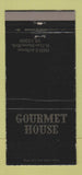 Matchbook Cover - Gourmet House St Clair Shores MI WEAR 30 Strike