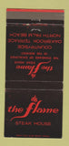 Matchbook Cover - Flame Steak House Countryside Oakbrook Terrace IL 30 Strike