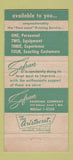 Matchbook Cover - Safran Printing Company Detroit MI WEAR 30 Strike