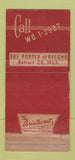 Matchbook Cover - Artcraft Lithograph Detroit MI WEAR 30 Strike