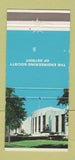 Matchbook Cover - Engineering Society of Detroit MI WEAR 30 Strike