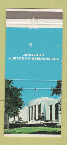 Matchbook Cover - Engineering Society of Detroit MI WEAR 30 Strike