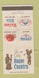 Matchbook Cover - Boyne County Golf MI 30 Strike