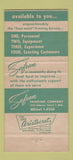 Matchbook Cover - Safran Printing Company Detroit MI  30 Strike