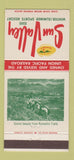 Matchbook Cover - Sun Valley ID Union Pacific Railroad Trails 30 Strike