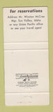 Matchbook Cover - Sun Valley ID Union Pacific Railroad Trails 30 Strike