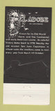 Matchbook Cover - El Adobe De Capistrano San Juan Capistrano CA 30 Strike