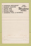 Matchbook Cover - Chariot Inn Motor Hotel Austin TX 40 Strike
