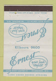 Matchbook Cover - Ernest Hair Salon Milwaukee WI 40 Strike