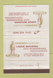 Matchbook Cover - Ladue Building Engineering St Louis MO 40 Strike