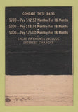 Matchbook Cover - Community Consumer Discount Loans Harrisburg PA 40 Strike