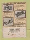 Matchbook Cover - Beaver Pipe Tools Warren OH WEAR 40 Strike