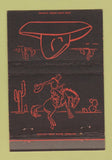 Matchbook Cover - Fred Harvey Cowboy 40 Strike
