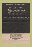 Matchbook Cover - Fred Harvey Cowboy 40 Strike
