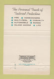 Matchbook Cover - LaRowe Insurance Agency Morenci MI 40 Strike