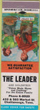 Matchbook Cover - The Leader Chattanooga TN