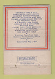 Matchbook Cover - CL Gransden Tool Supply Detroit MI WEAR 40 Strike