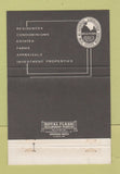 Matchbook Cover - Snyder Kinney Bennett Real Estate Birmingham MI 40 Strike