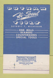 Matchbook Cover - Putnam Tools Mill Supply Indianapolis Columbus IN 40 Strike