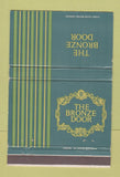 Matchbook Cover - The Bronze Door Grosse Pointe Farms MI 40 Strike