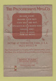 Matchbook Cover - Progressive Manufacturing Torrington CT WEAR 40 Strike
