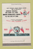 Matchbook Cover Sault Savings Bank Pickford MI Sault Ste Marie MI 1955 40 Strike