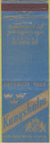 Matchbook Cover - Kungsholm Chicago IL Rush St