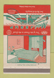 Matchbook Cover - Motel Jesup GA Howard Johnson's CREASED 40 Strike