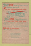 Matchbook Cover - Motel Jesup GA Howard Johnson's CREASED 40 Strike