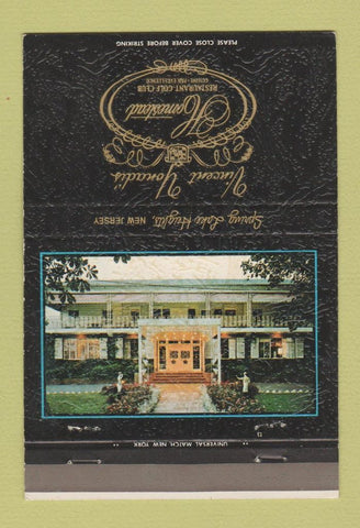 Matchbook Cover - Homstead Restaurant Golf Spring Lake Heights NJ 40 Strike