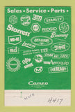 Matchbook Cover - Shannon Hardware Morgan City LA 40 Strike