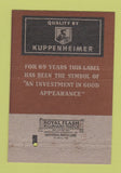 Matchbook Cover - Kuppenheimer Men's Clothes Fitzgerald Waterbury CT 40 Strike