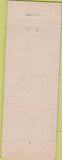 Matchbook Cover - Universal Ship Cancellation Society Harrisburg PA