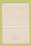 Matchbook Cover - Proteas Sugar Bush South Africa 40 Strike