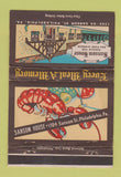 Matchbook Cover - Sansom House Philadelphia PA 40 Strike