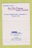 Matchbook Cover - Ives Color Photography lobster Philadelphia PA 40 Strike