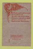 Matchbook Cover - Florence Fish Oyster Company Florence SC 40 Strike