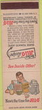 Matchbook Cover - Jello gelatin Desert