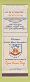 Matchbook Cover - Swedish Manor Smorgasbord IL CHAIN
