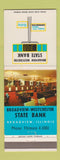 Matchbook Cover - Broadview Westchester State Bank Broadview IL